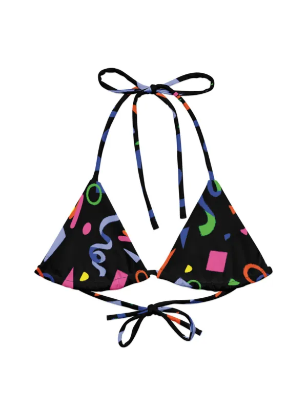 Roller Rink String Bikini Top sold by Softcore