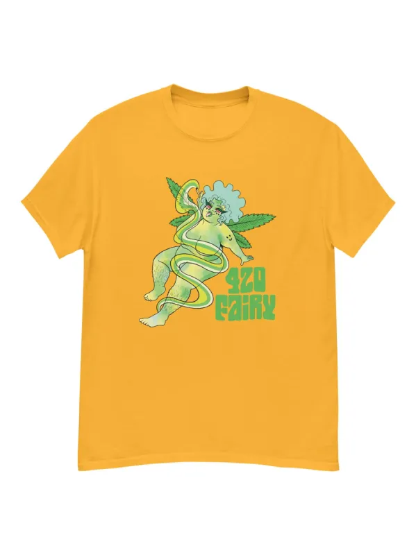 420 Fairy Unisex T-Shirt sold by Softcore