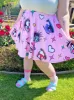 [MADE TO ORDER] Eyes On Me Skater Skirt sold by Softcore