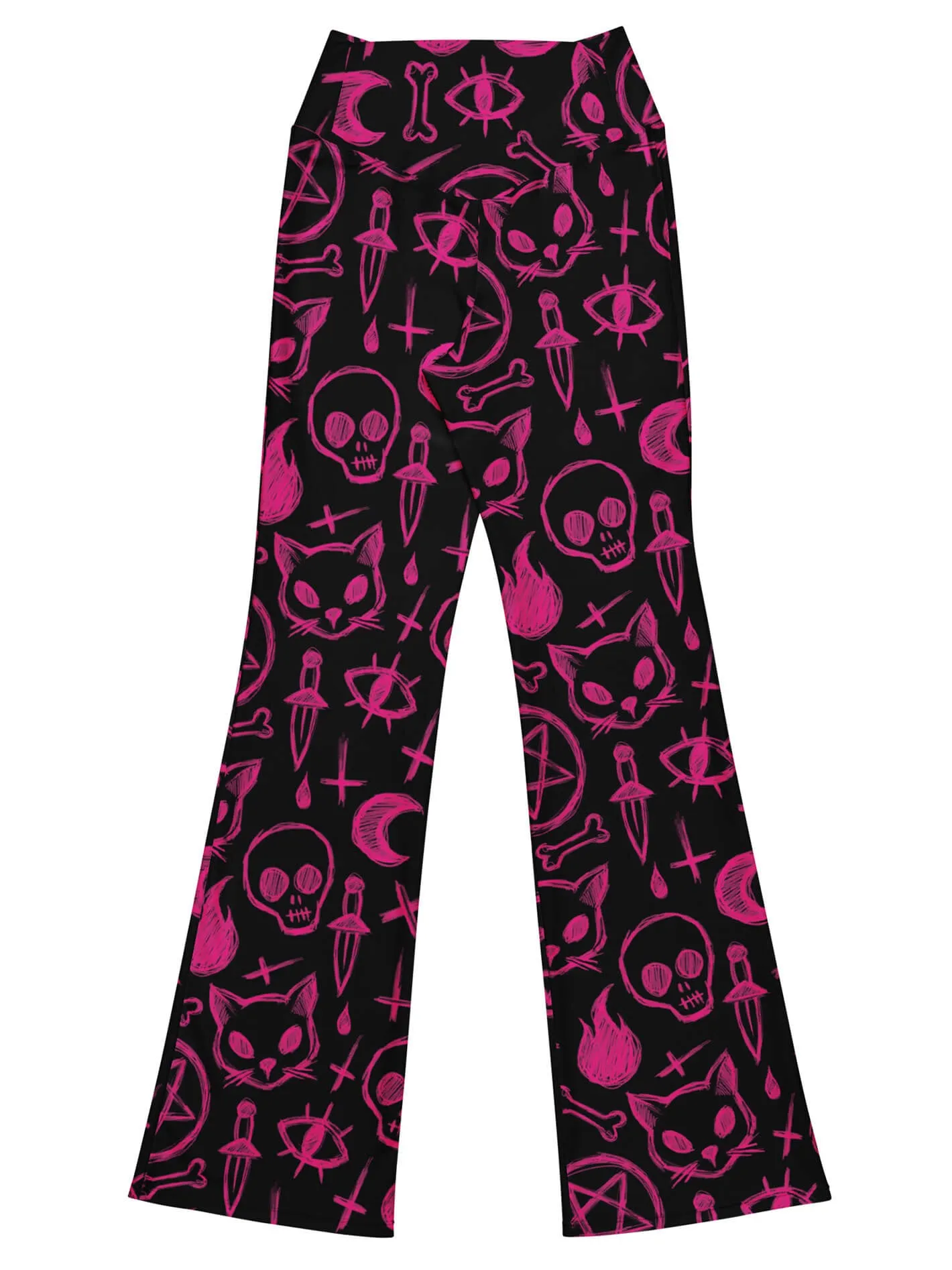 Cult Cutie Flare Leggings sold by Softcore product image thumbnail 2