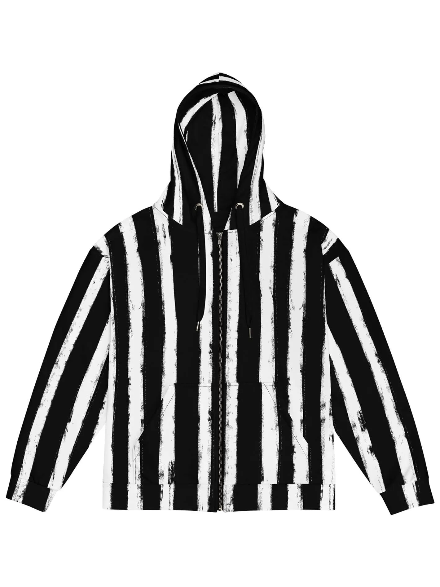 Distressed Zip Up Hoodie sold by Softcore