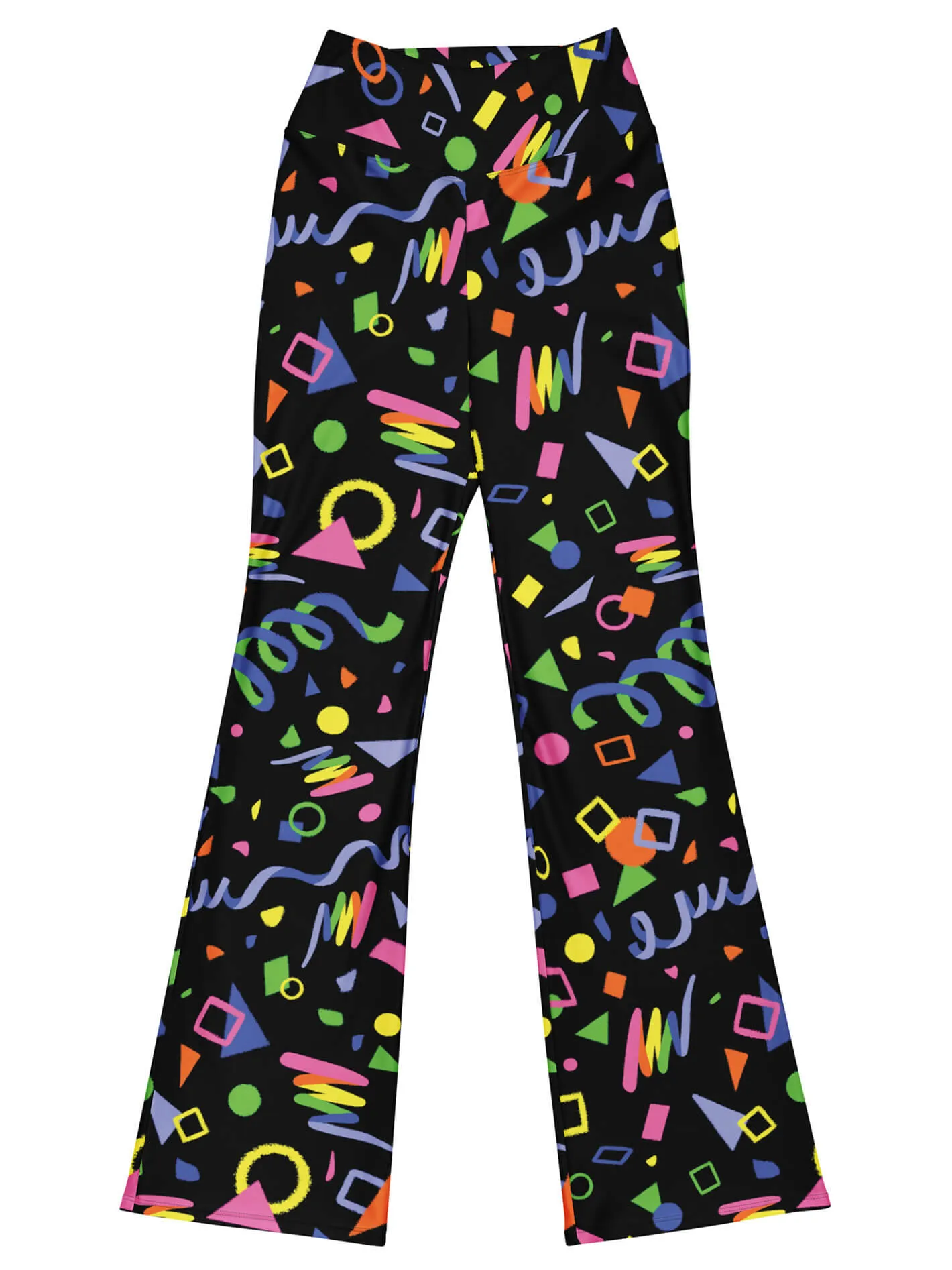 Roller Rink Flare Leggings sold by Softcore product image thumbnail 2