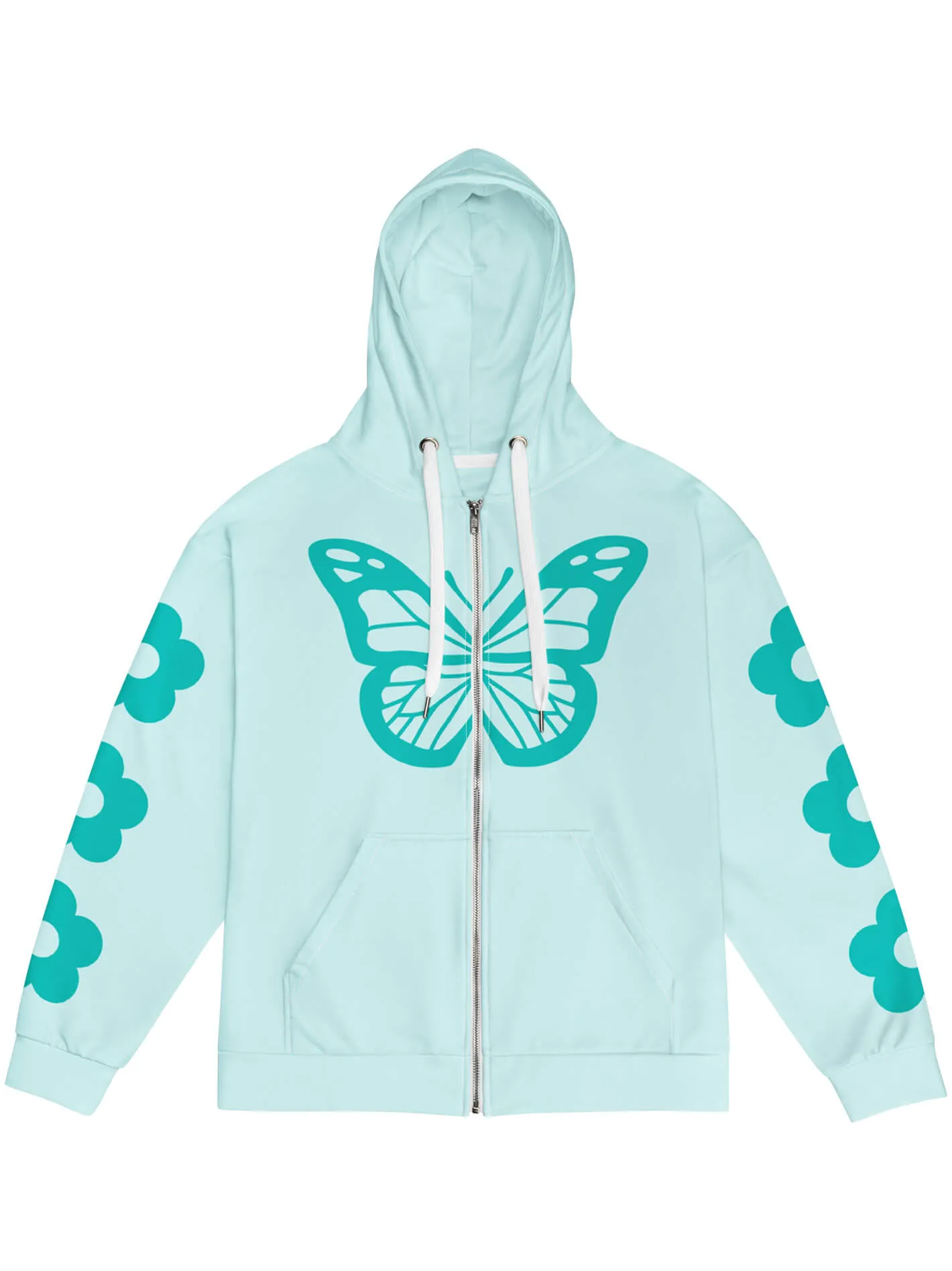 Flutter Zip Up Hoodie sold by Softcore