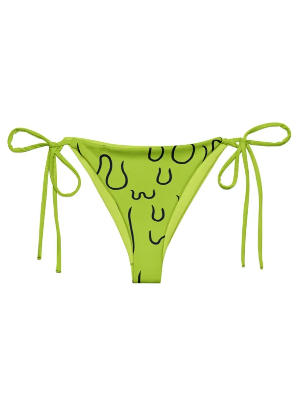 Slime Time String Bikini Bottom sold by Softcore