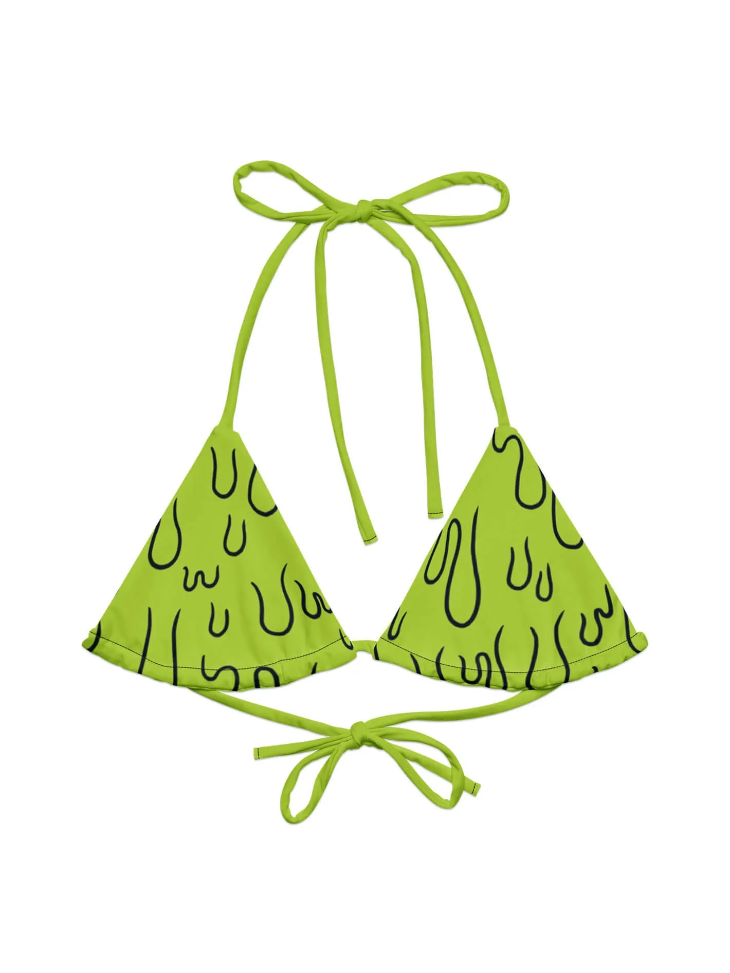 Slime Time String Bikini Top sold by Softcore