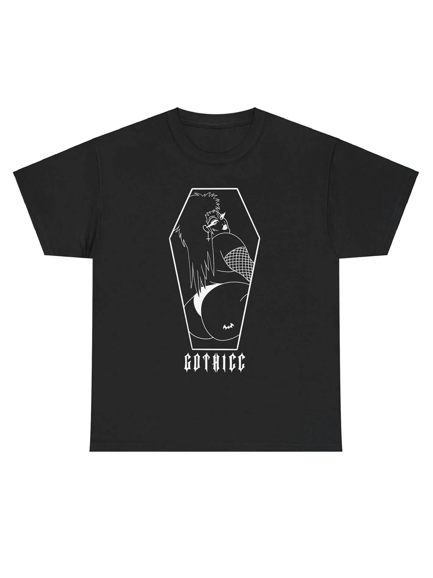 Gothicc Unisex T-shirt sold by Softcore product image thumbnail 4