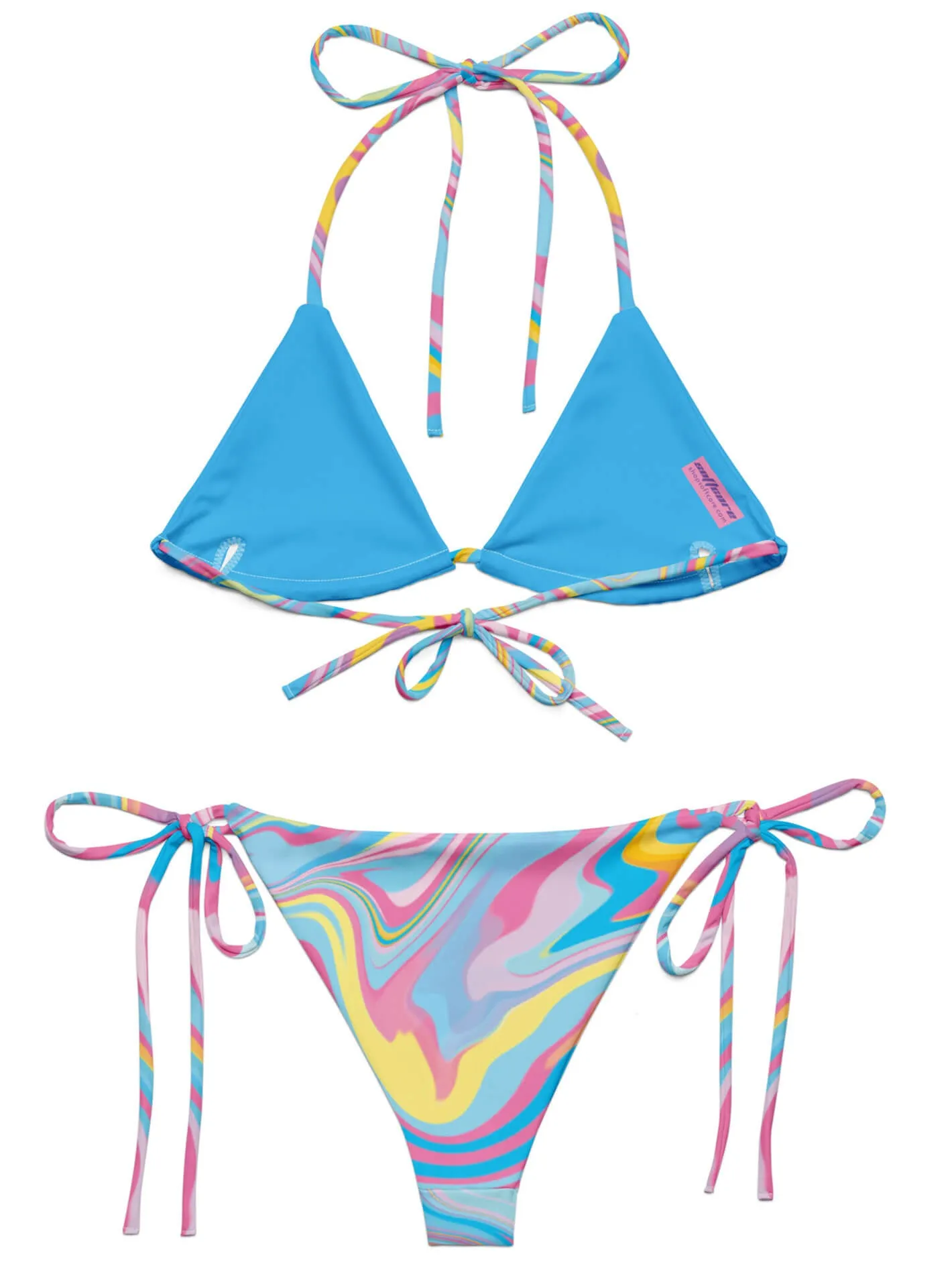 Melted Ice Cream String Bikini sold by Softcore product image thumbnail 5