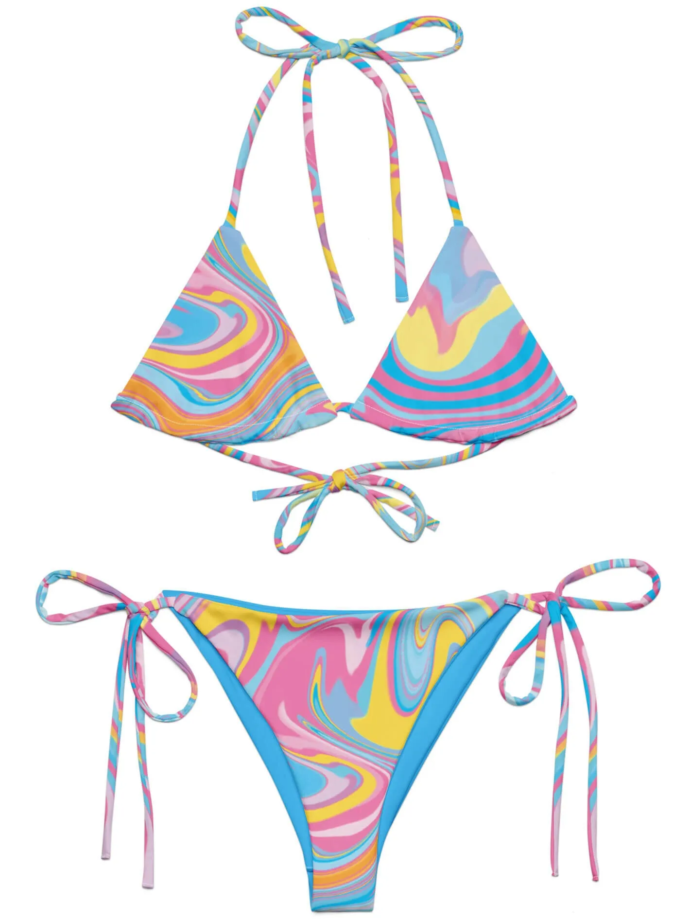 Melted Ice Cream String Bikini sold by Softcore product image thumbnail 4