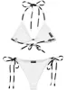 Distressed String Bikini sold by Softcore