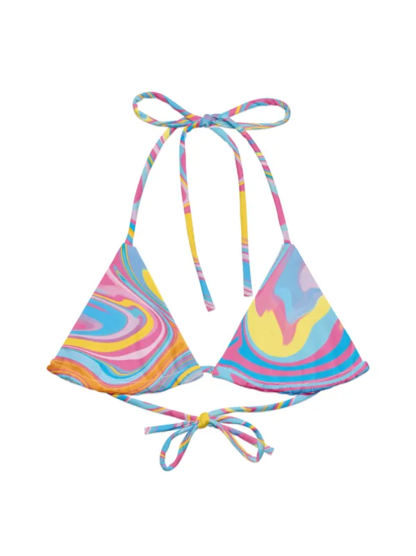 Melted Ice Cream String Bikini Top sold by Softcore