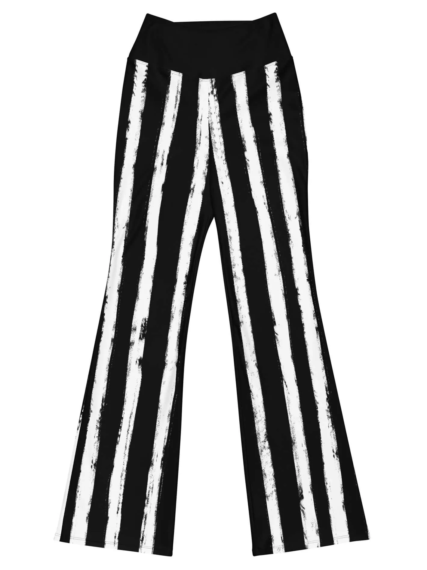 Distressed Flare Leggings sold by Softcore product image thumbnail 2