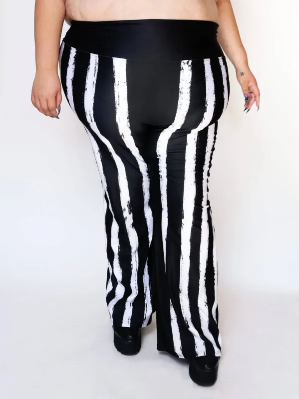 Distressed Flare Leggings sold by Softcore