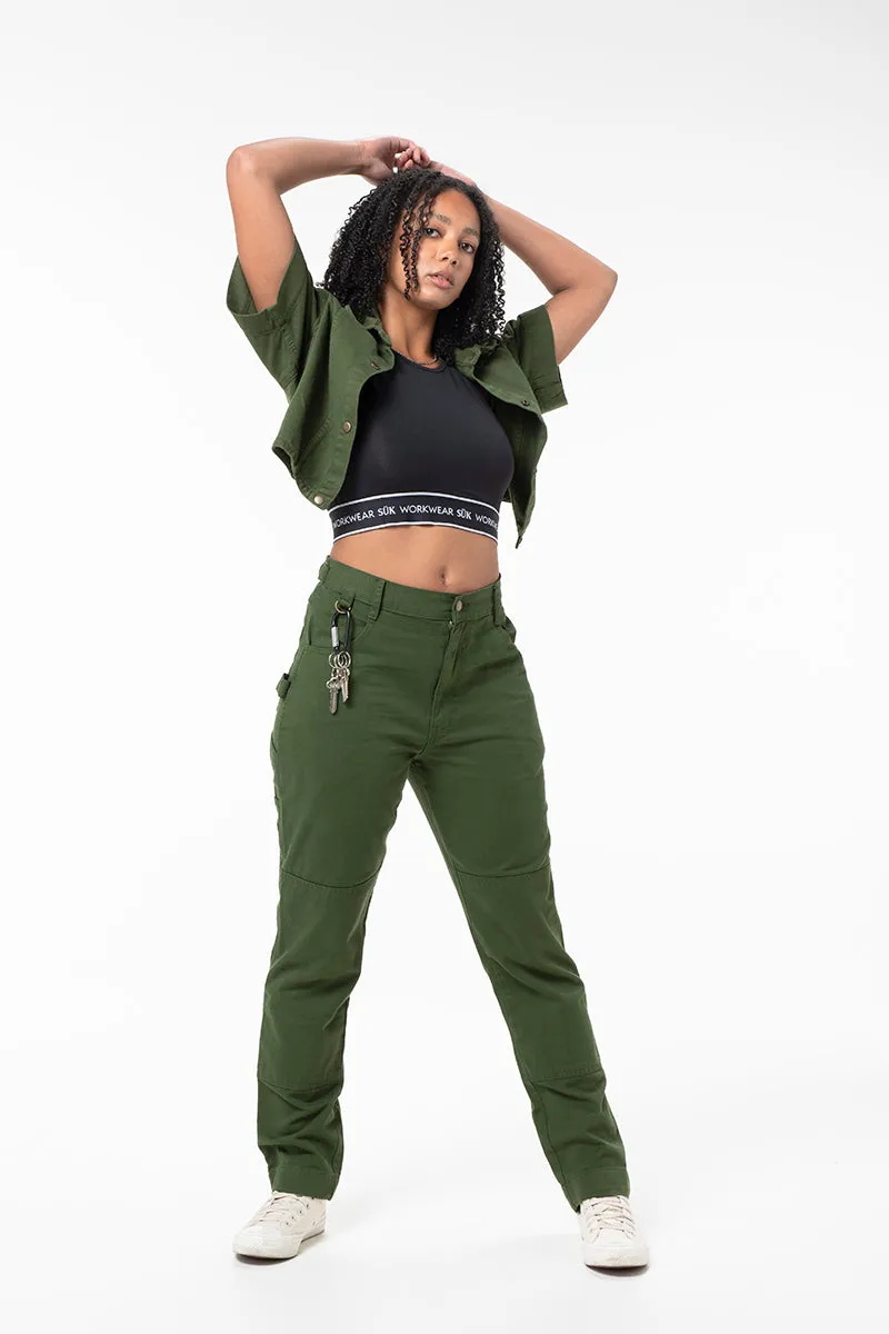 2 Way Work Pants - Hunter sold by Suk product image thumbnail 4