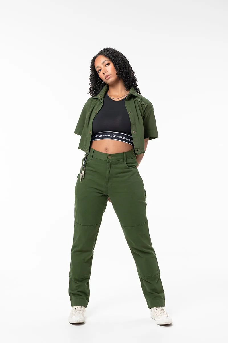 2 Way Work Pants - Hunter sold by Suk product image thumbnail 5