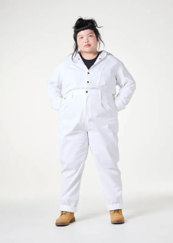 Ringer Suit White sold by Suk