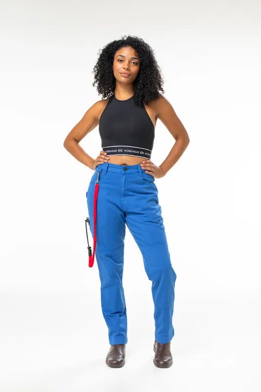 2 Way Work Pants Blue Tongue sold by Suk