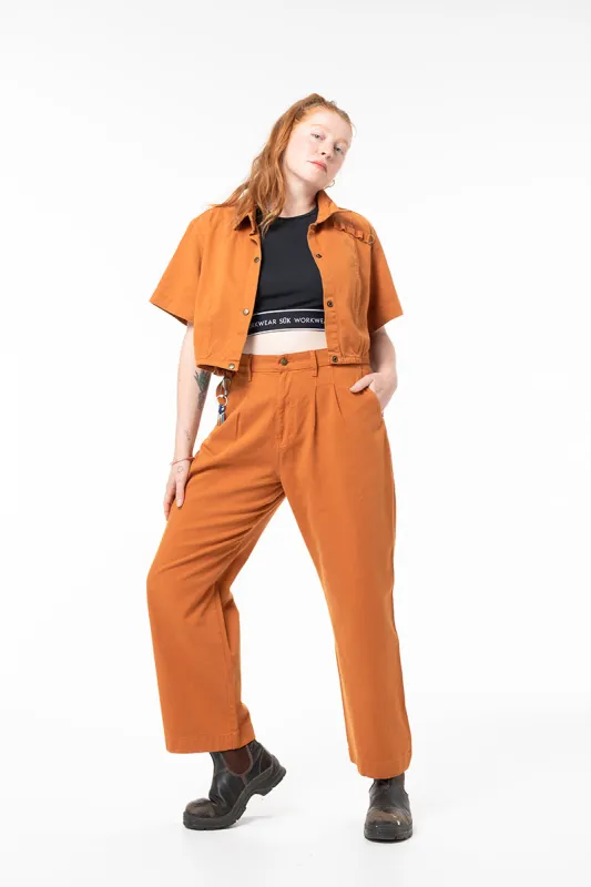Station Work Pants Rust sold by Suk