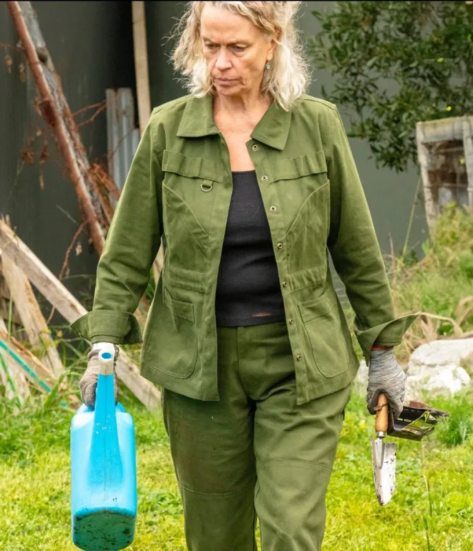 Canvas Bullant Jacket sold by Suk