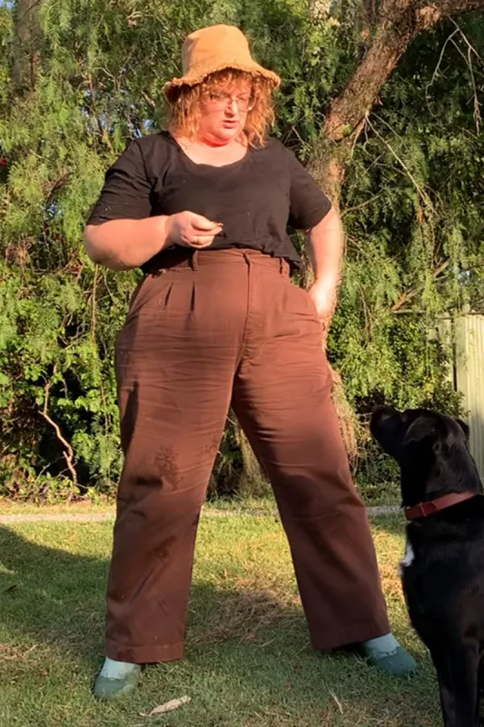 Station Pants - Umber sold by Suk