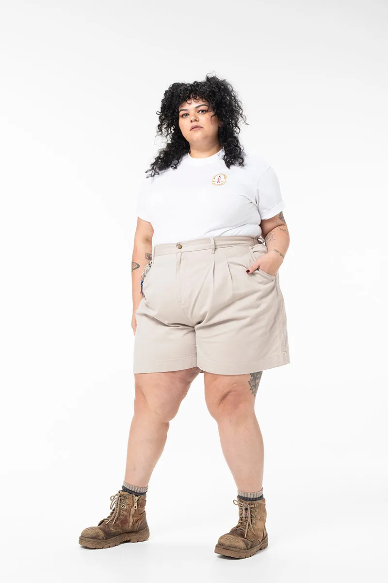 Gunnee Shorts - Stone sold by Suk product image thumbnail 3