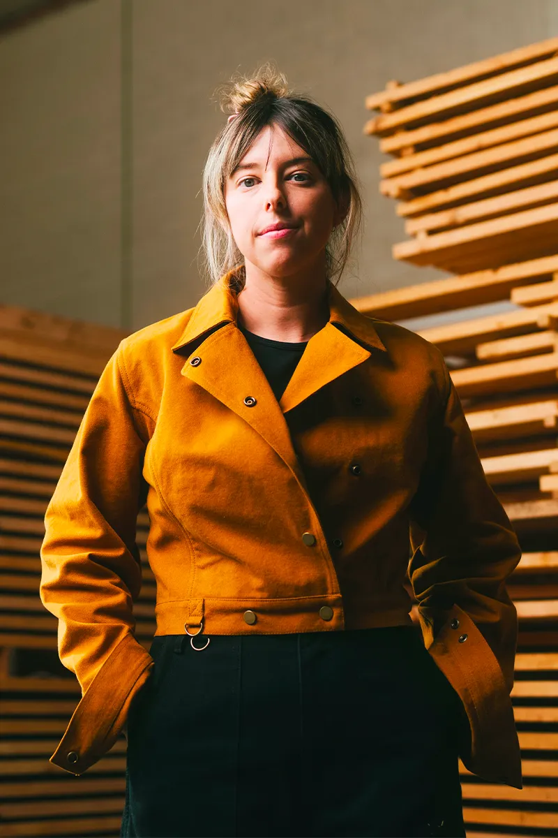 Canvas Pilot Jacket sold by Suk product image thumbnail 2