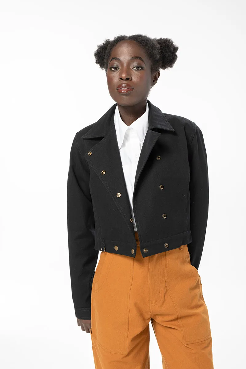 Canvas Pilot Jacket sold by Suk