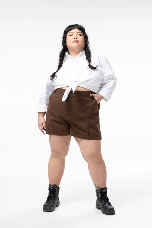 Tinnie Shorts - Umber sold by Suk