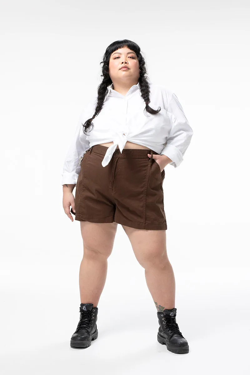 Tinnie Shorts - Umber sold by Suk