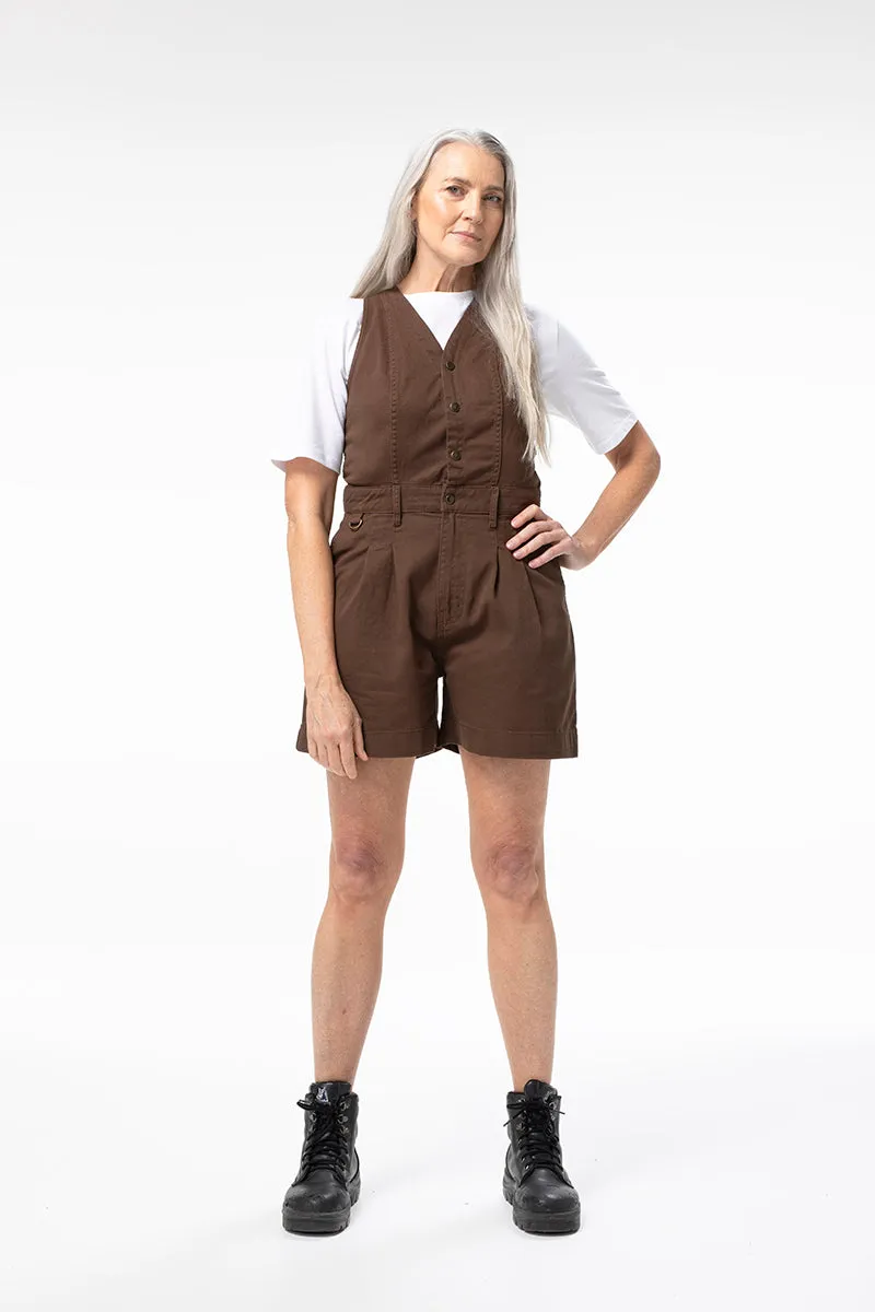 Cropped Roper Suit - Umber sold by Suk product image thumbnail 5