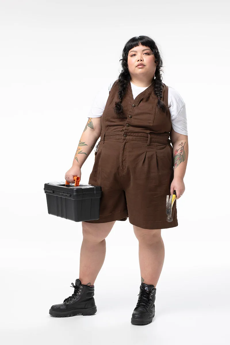 Cropped Roper Suit - Umber sold by Suk product image thumbnail 4