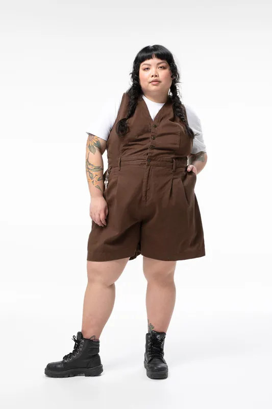 Cropped Roper Suit - Umber sold by Suk