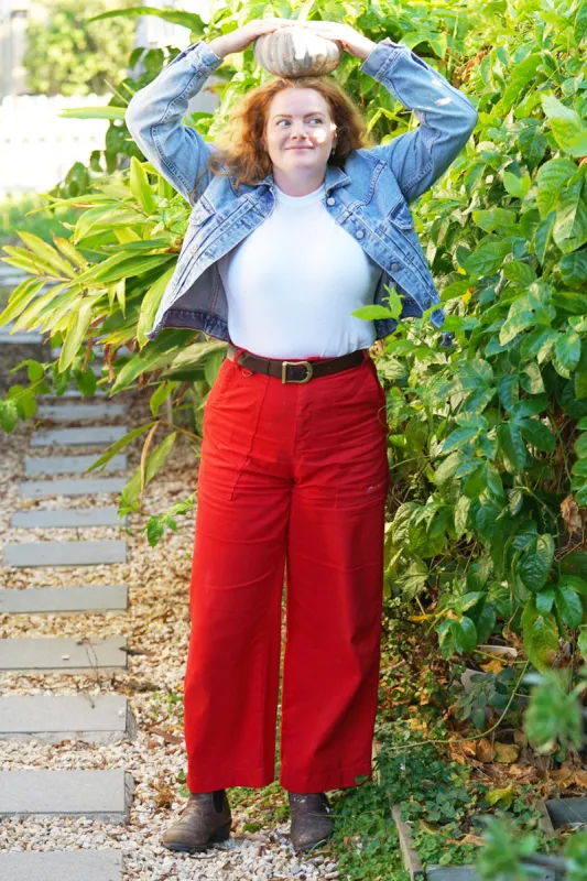 Construction Pants Rosella sold by Suk