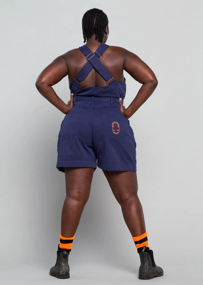 Cropped Roper Suit - Blue sold by Suk