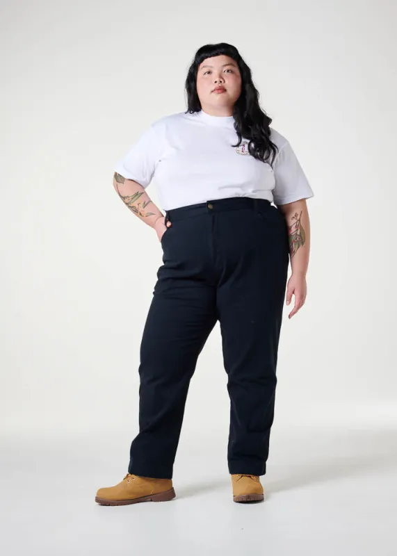 Plain Pants - Black sold by Suk