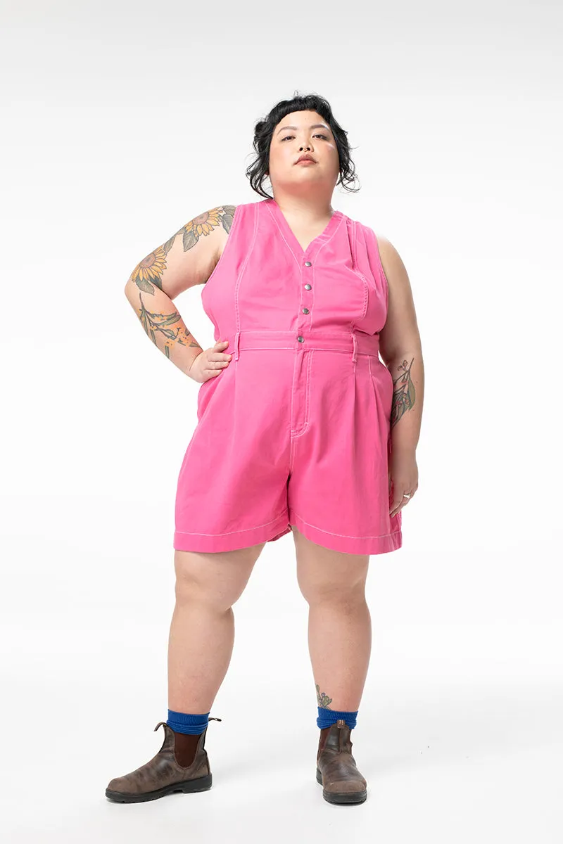 Cropped Roper Suit - Saltlake Pink sold by Suk product image thumbnail 3