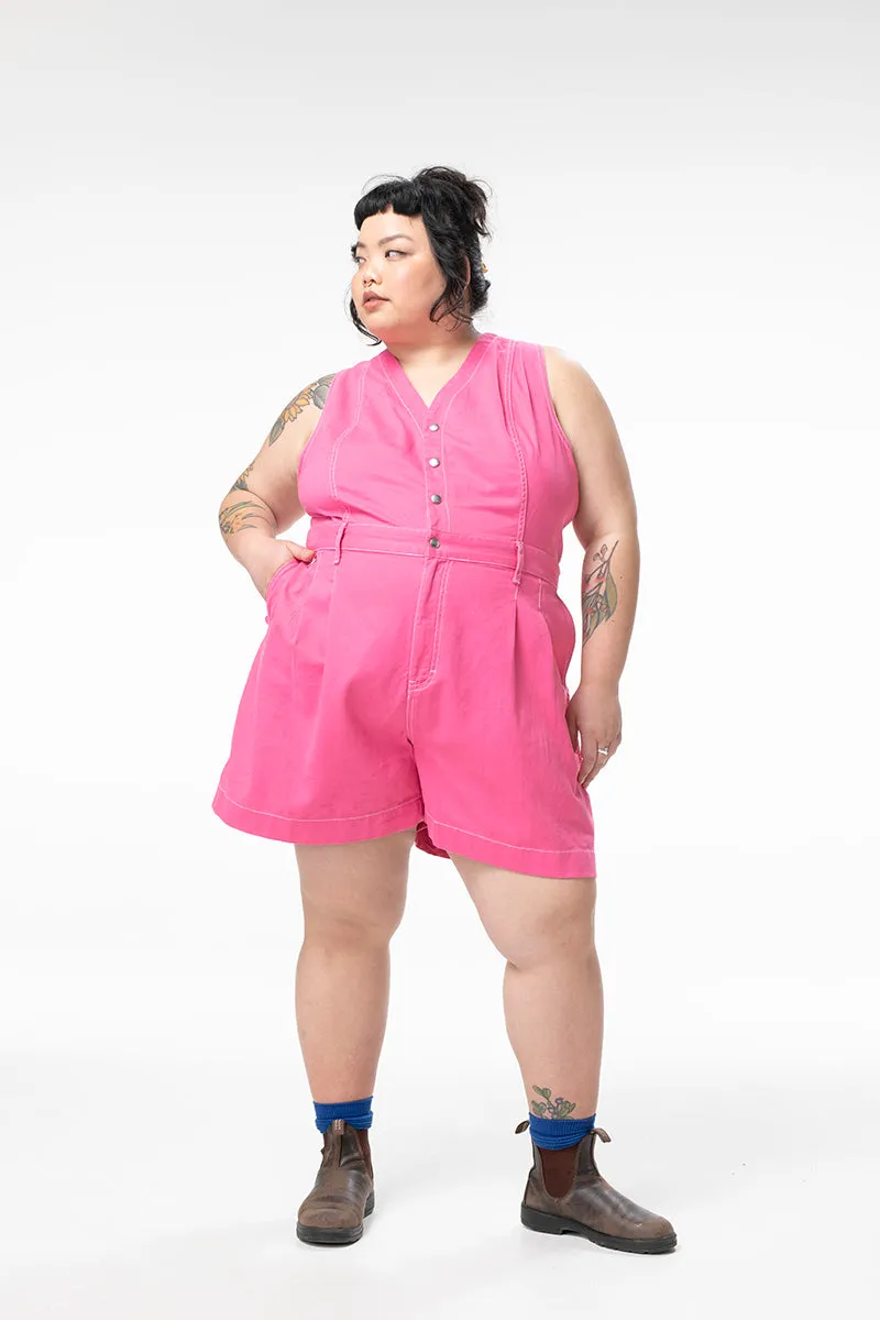 Cropped Roper Suit - Saltlake Pink sold by Suk product image thumbnail 2