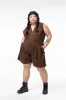 Cropped Yard Suit - Long - Umber sold by Suk