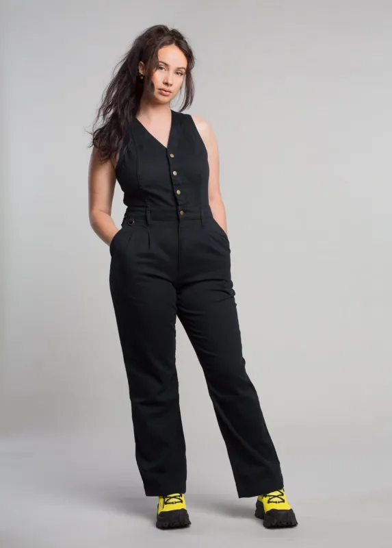 Roper Suit - Black sold by Suk