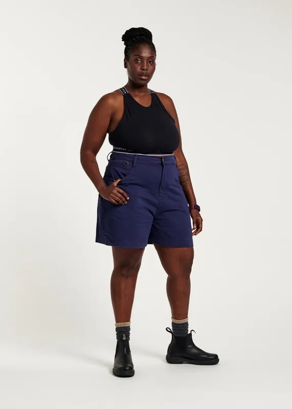 Utility Shorts - Blue sold by Suk