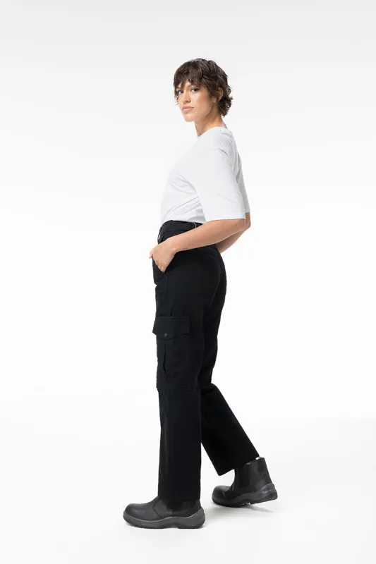 Mid Rise Cargo Pants sold by Suk