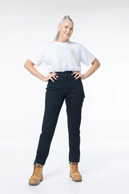 2 Way Work Pants - Discreet Black sold by Suk