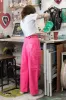 Construction Pants Saltlake Pink sold by Suk