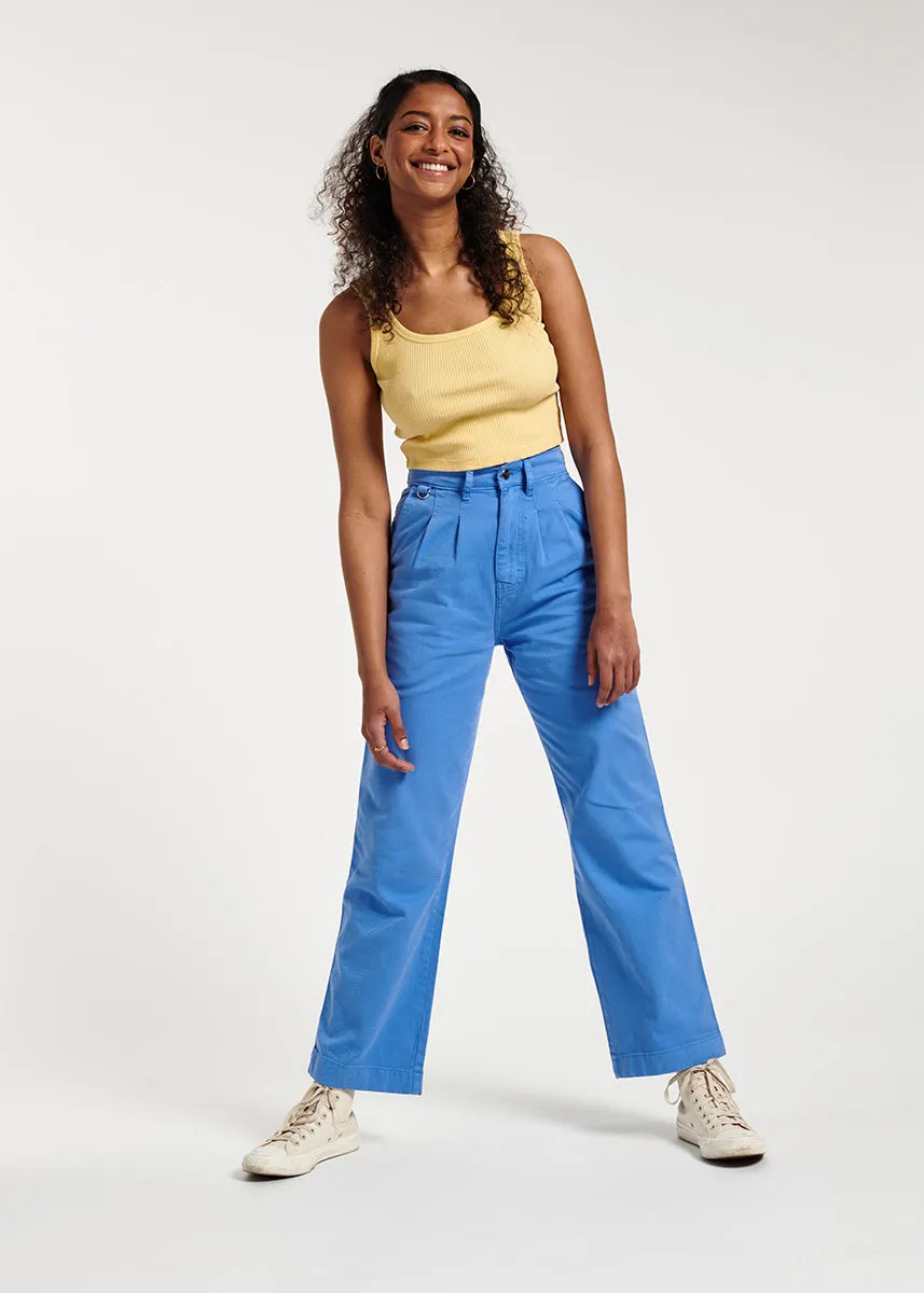 Station Pants Powder Blue sold by Suk