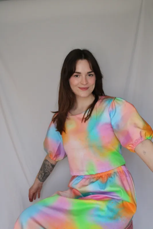 Luna Top - Rainbow Sky sold by Isabella Eve