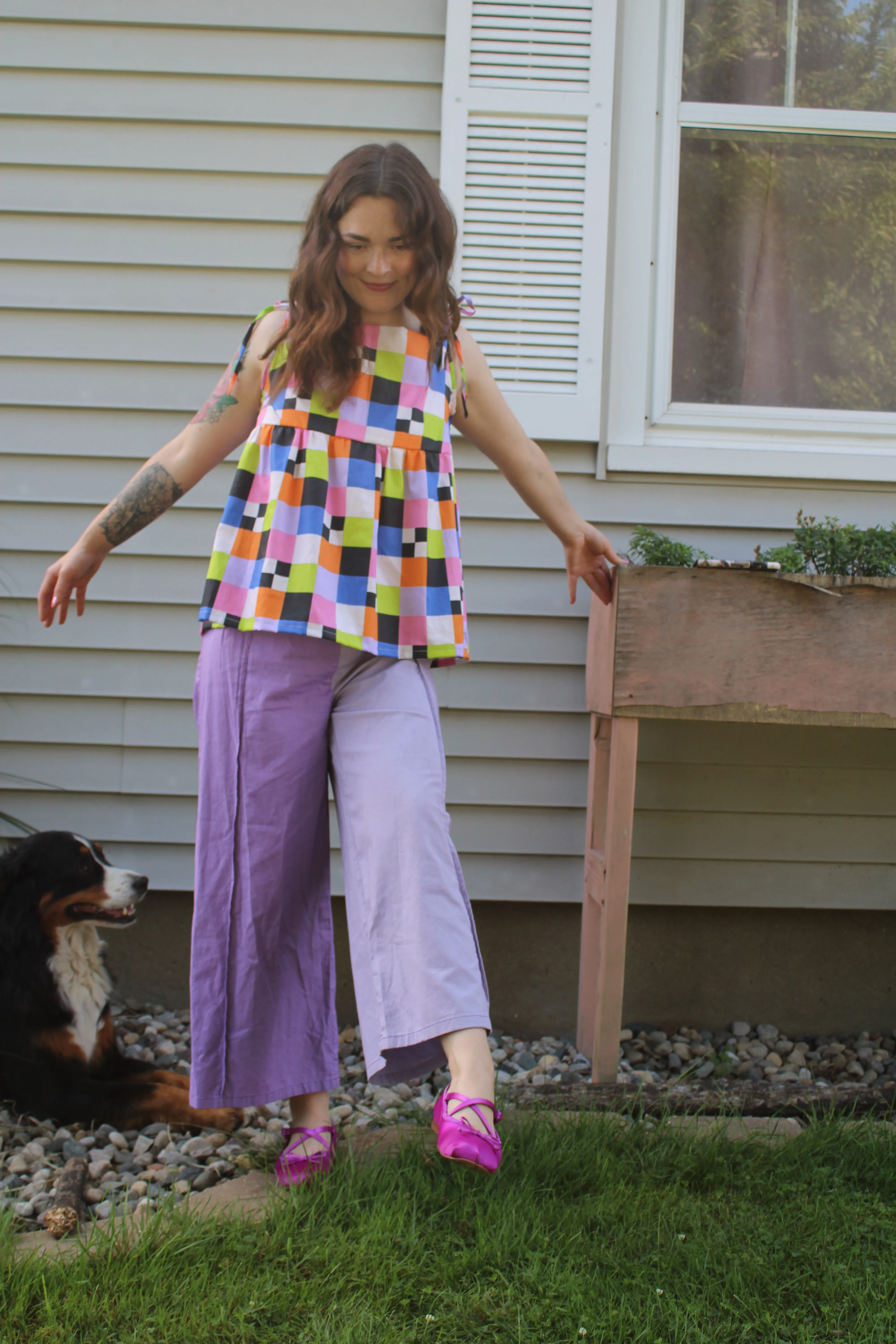 Elle Pants - Lavender sold by Isabella Eve product image thumbnail 4