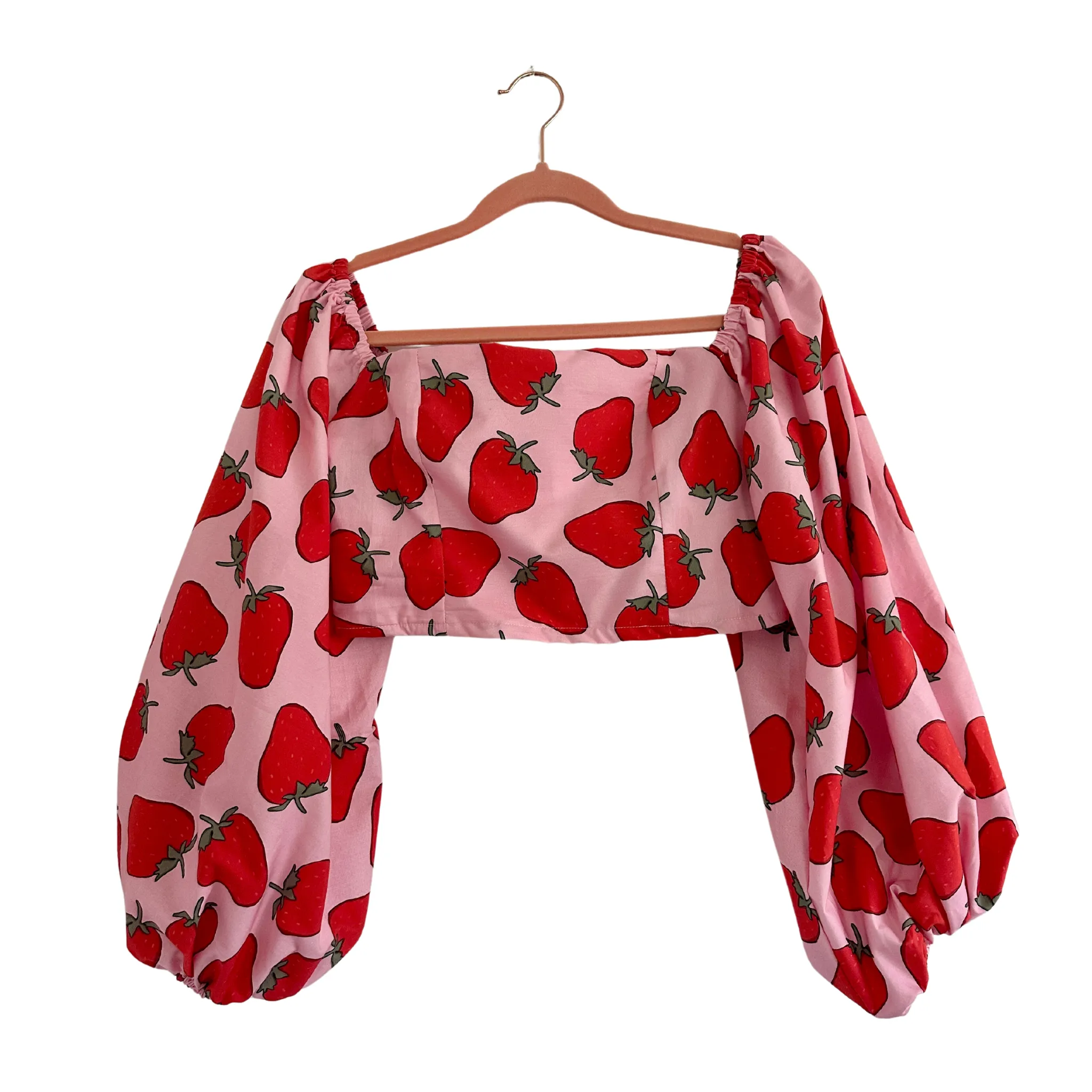 Lia Top | Strawberry Patch sold by Isabella Eve product image thumbnail 5