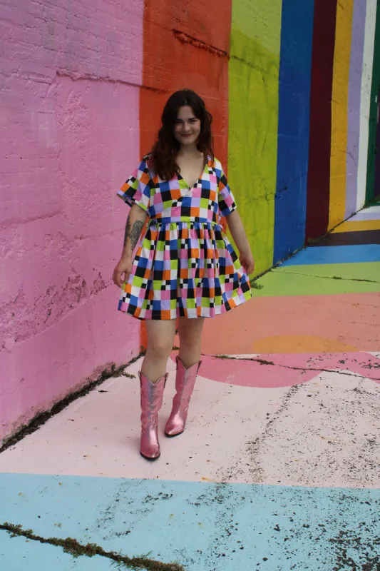 Quinn Dress | Mod Grid sold by Isabella Eve