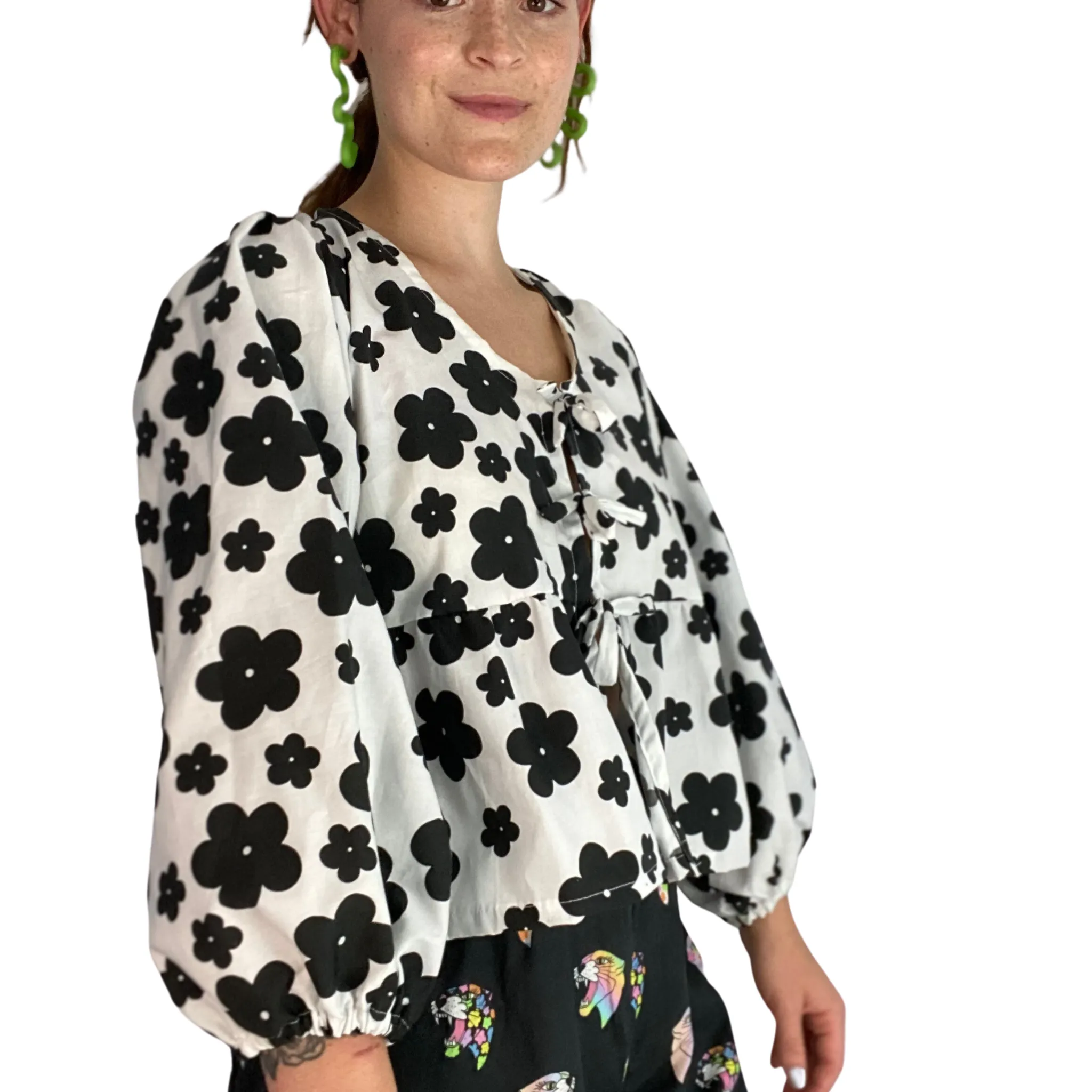 Sloane Top | Midnight Garden sold by Isabella Eve product image thumbnail 4