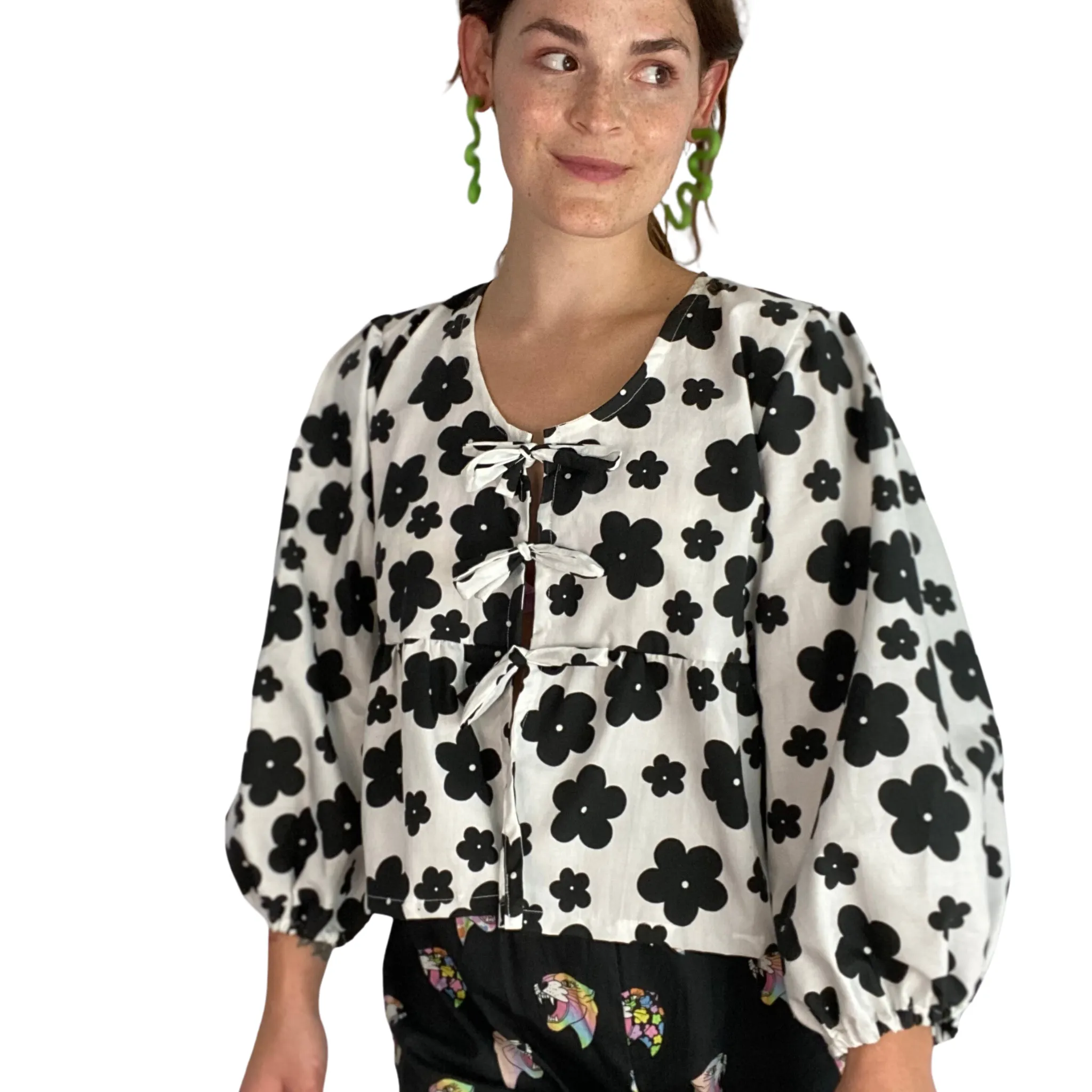 Sloane Top | Midnight Garden sold by Isabella Eve product image thumbnail 3