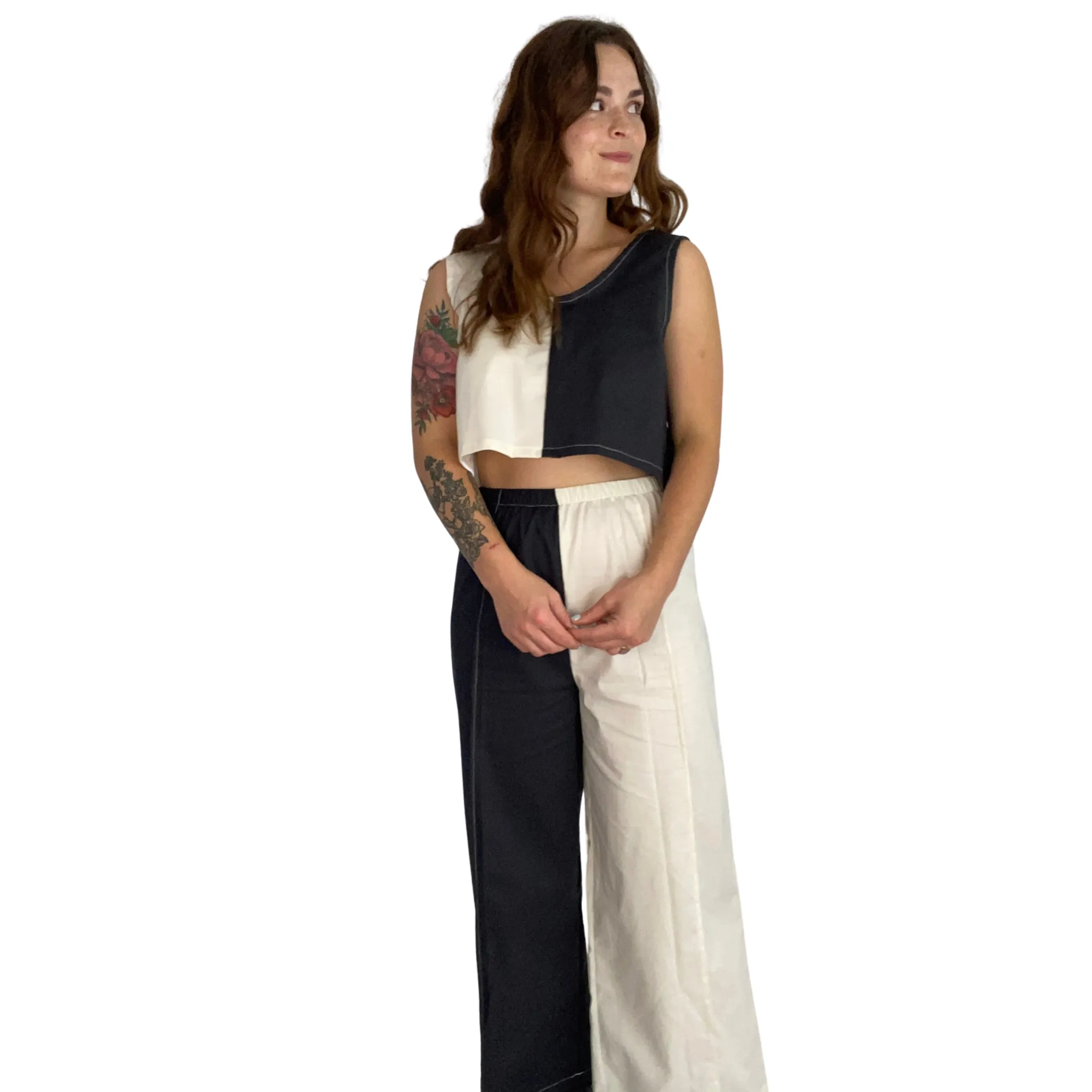 Elle Pants - Monochrome sold by Isabella Eve product image thumbnail 2